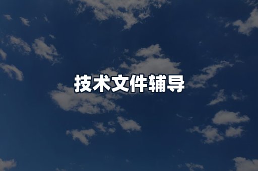技术文件辅导